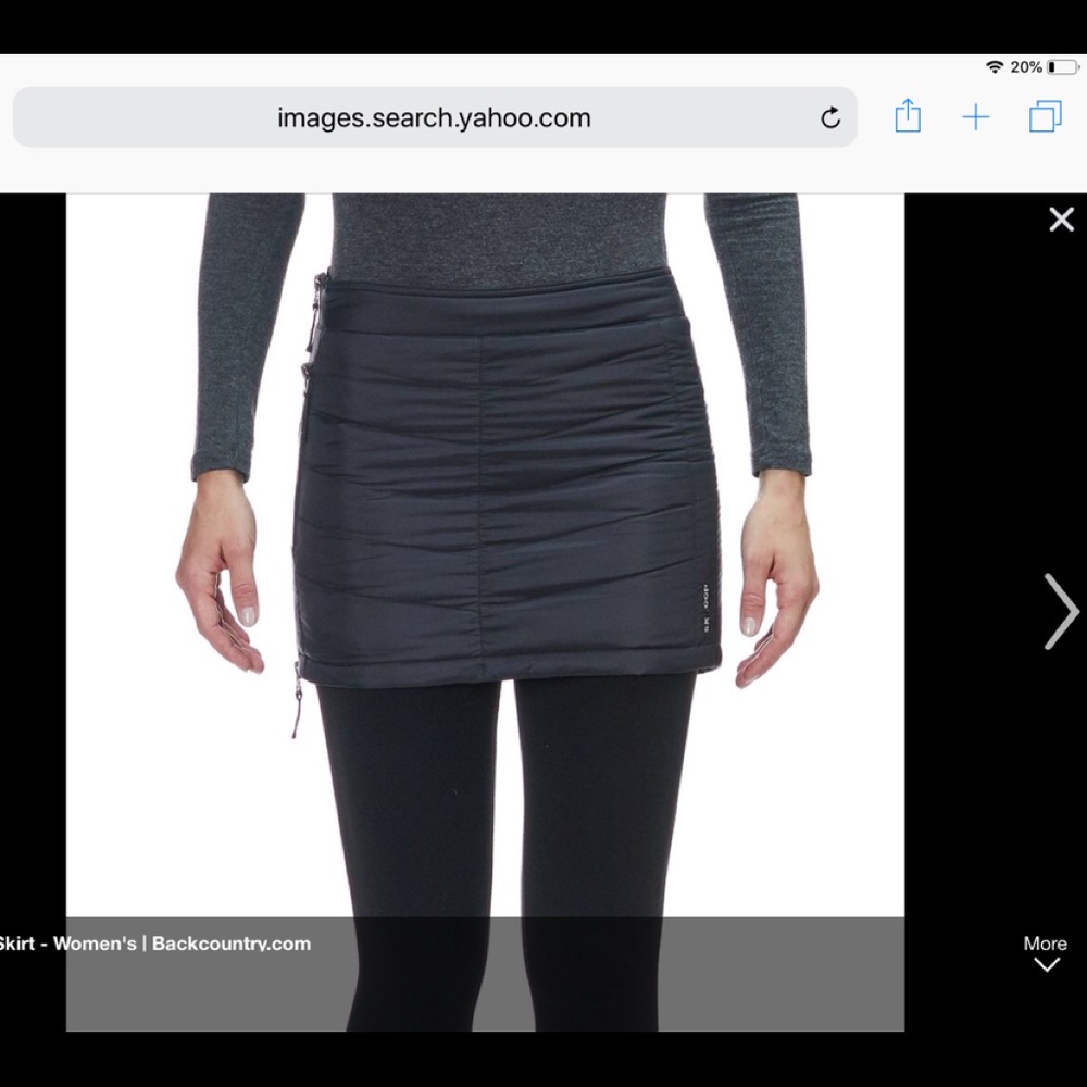 Winter skhoop skirt xs